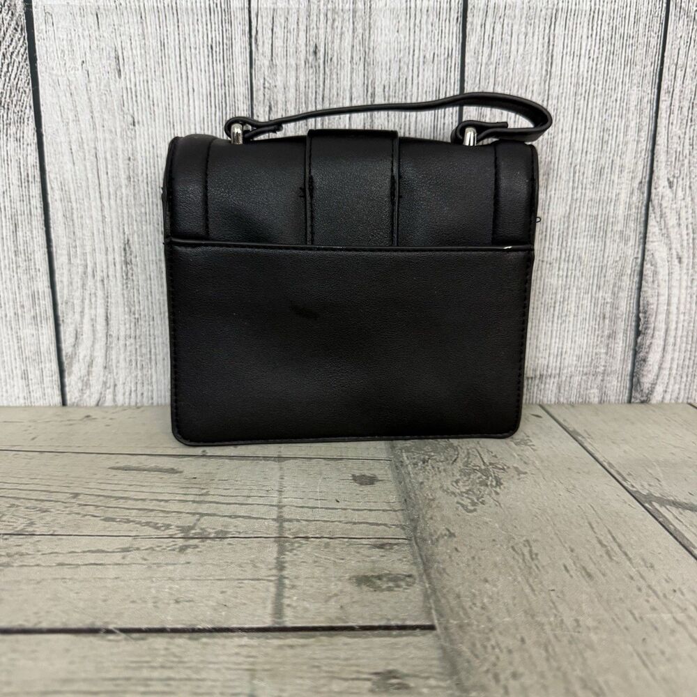 Steve Madden Women's Small Black Banita Satchel Crossbody Purse *NO STRAP* - Picture 5 of 7